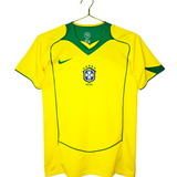 Camisa Seleção brasileira Nike 2004/05 Versão Retrô - Amarela - Masculina