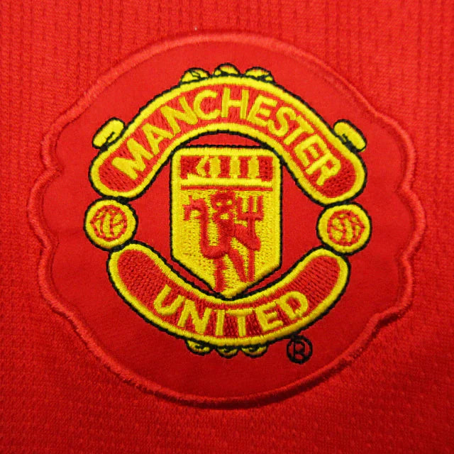 Camisa Manchester United 07/08 Home - Retrô Masculina