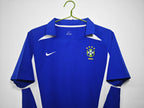 Camisa Seleção brasileira Nike 2002/03 Azul - Versão Retrô - Masculina