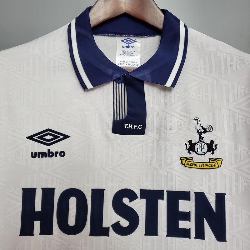 Camisa Tottenham 94/95 Home - Retrô Masculina