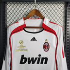 Camisa Milan 06/07 Away Manga Longa - Retrô Masculina