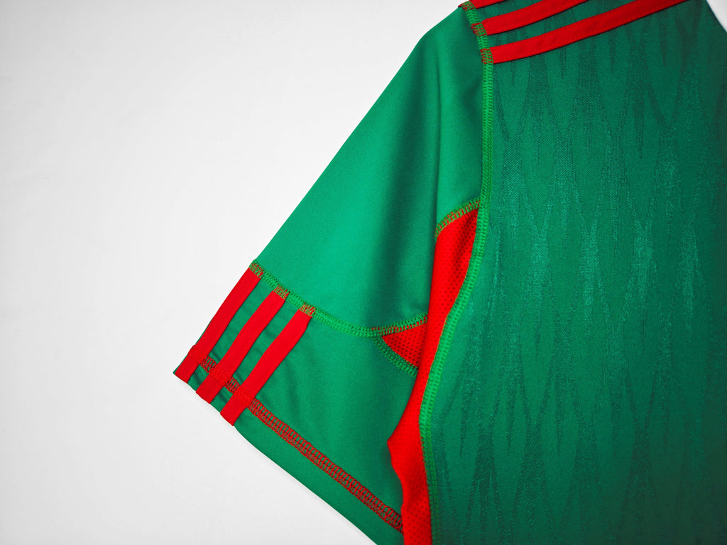 Camisa Seleção México 2010/11 Adidas - Versão Retrô - Verde - Masculina