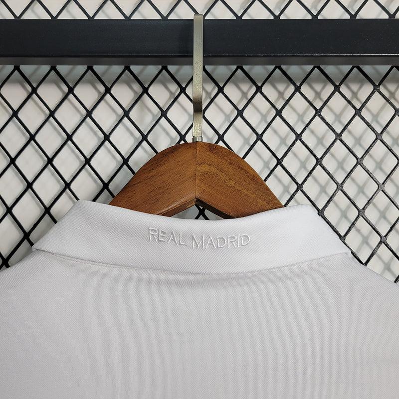Camisa Real Madrid 16/17 Home Manga Longa - Retrô Masculina