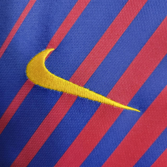 Camisa Barcelona 17/18 Home - Retrô Masculina