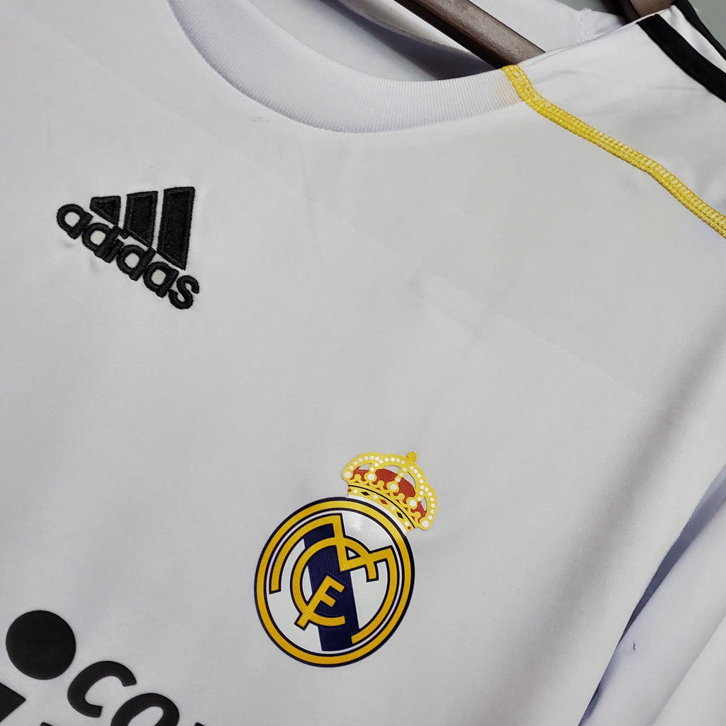 Camisa Real Madrid 09/10 Home - Retrô Masculina