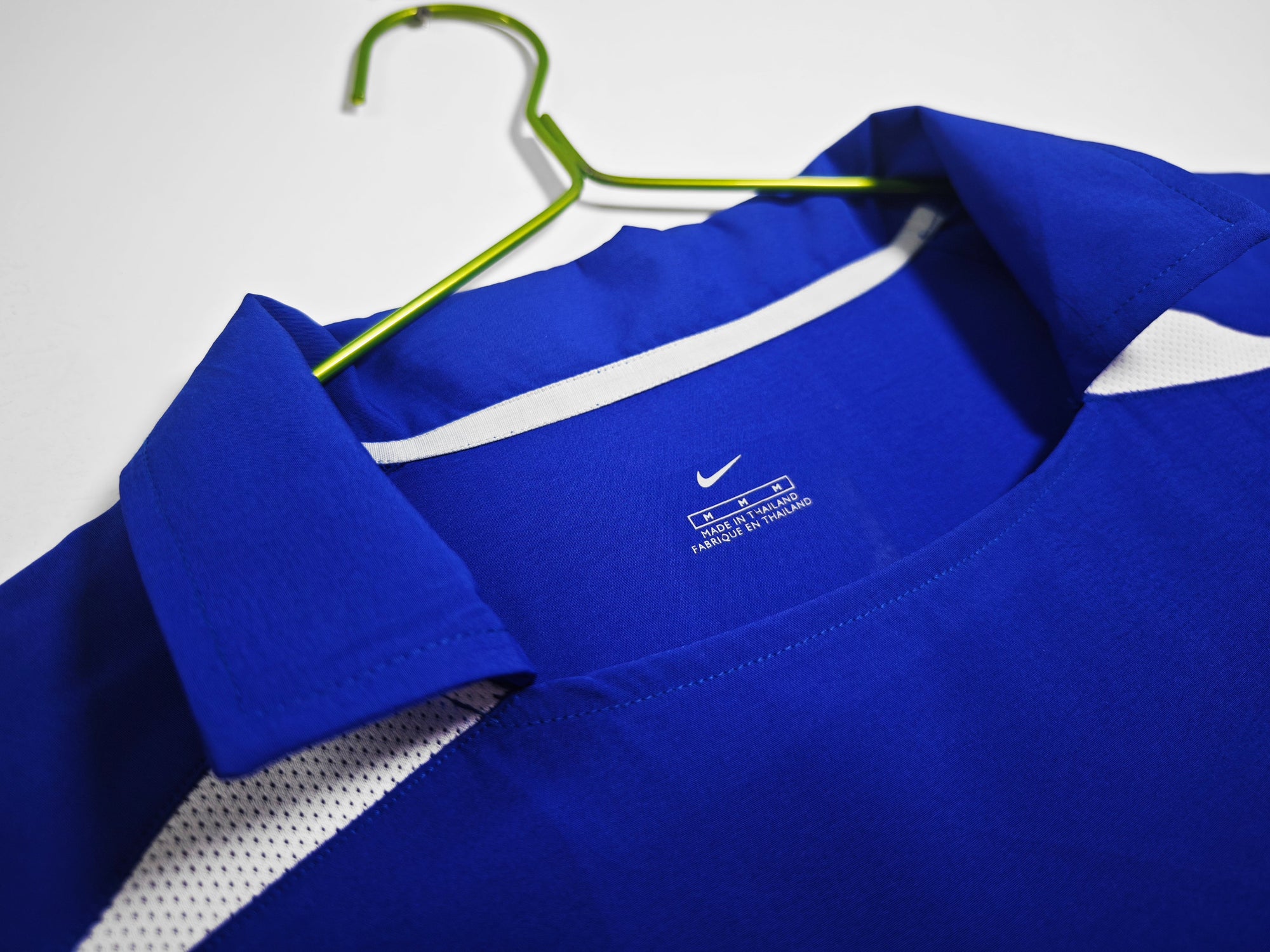 Camisa Seleção brasileira Nike 2002/03 Azul - Versão Retrô - Masculina