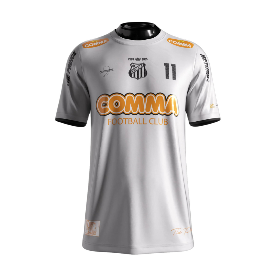 Camisa Santos 24/25 Edição Especial Neymar #11 The Prince - Torcedor Masculina