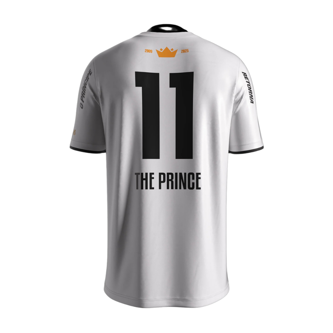 Camisa Santos 24/25 Edição Especial Neymar #11 The Prince - Torcedor Masculina