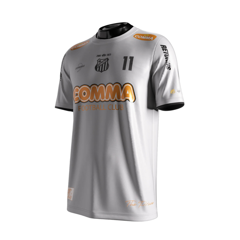 Camisa Santos 24/25 Edição Especial Neymar #11 The Prince - Torcedor Masculina