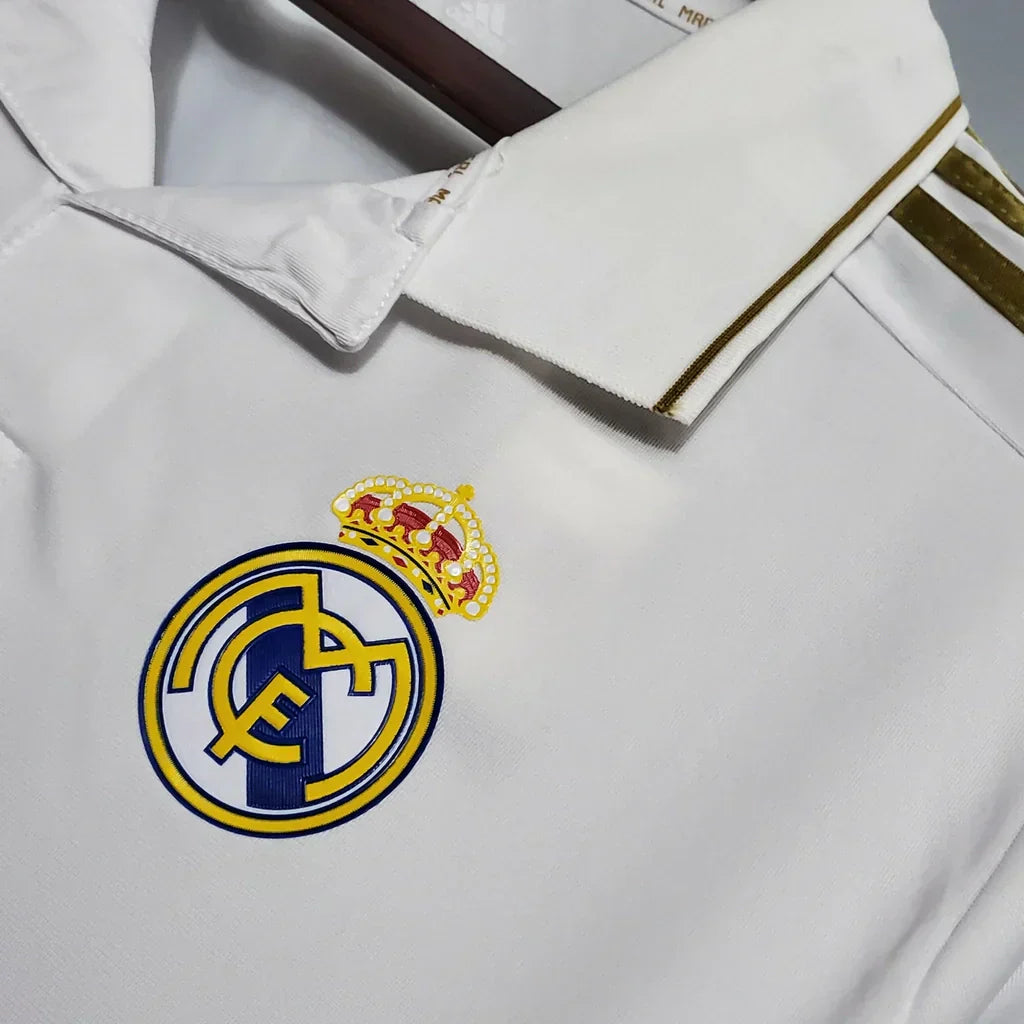 Camisa Real Madrid 11/12 Home - Retrô Masculina