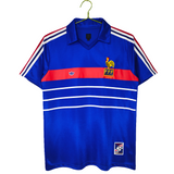 Camisa Seleção França Home 1984/1985 - Versão Retrô - Masculina