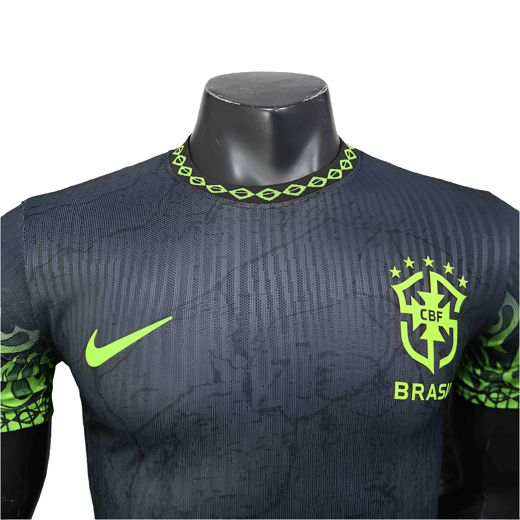 Camisa Seleção Brasil 25/26 Nike Jogador Edição especial - Preto e Verde