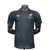 Camisa Seleção México Adidas 25/26 Versão jogador Masculina - Preta e dourado