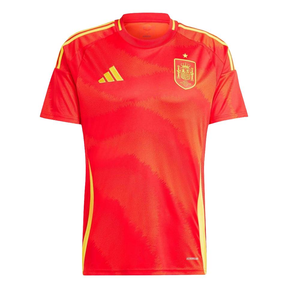 Camisa Espanha Home 24/25 Torcedor Adidas Masculino - Vermelho