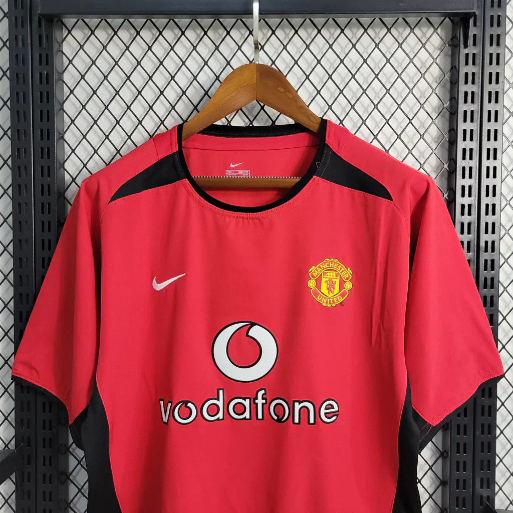Camisa Manchester United 03/04 Home - Retrô Masculina