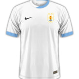 Camisa Uruguai II 24/25 - Masculino Torcedor - Branco