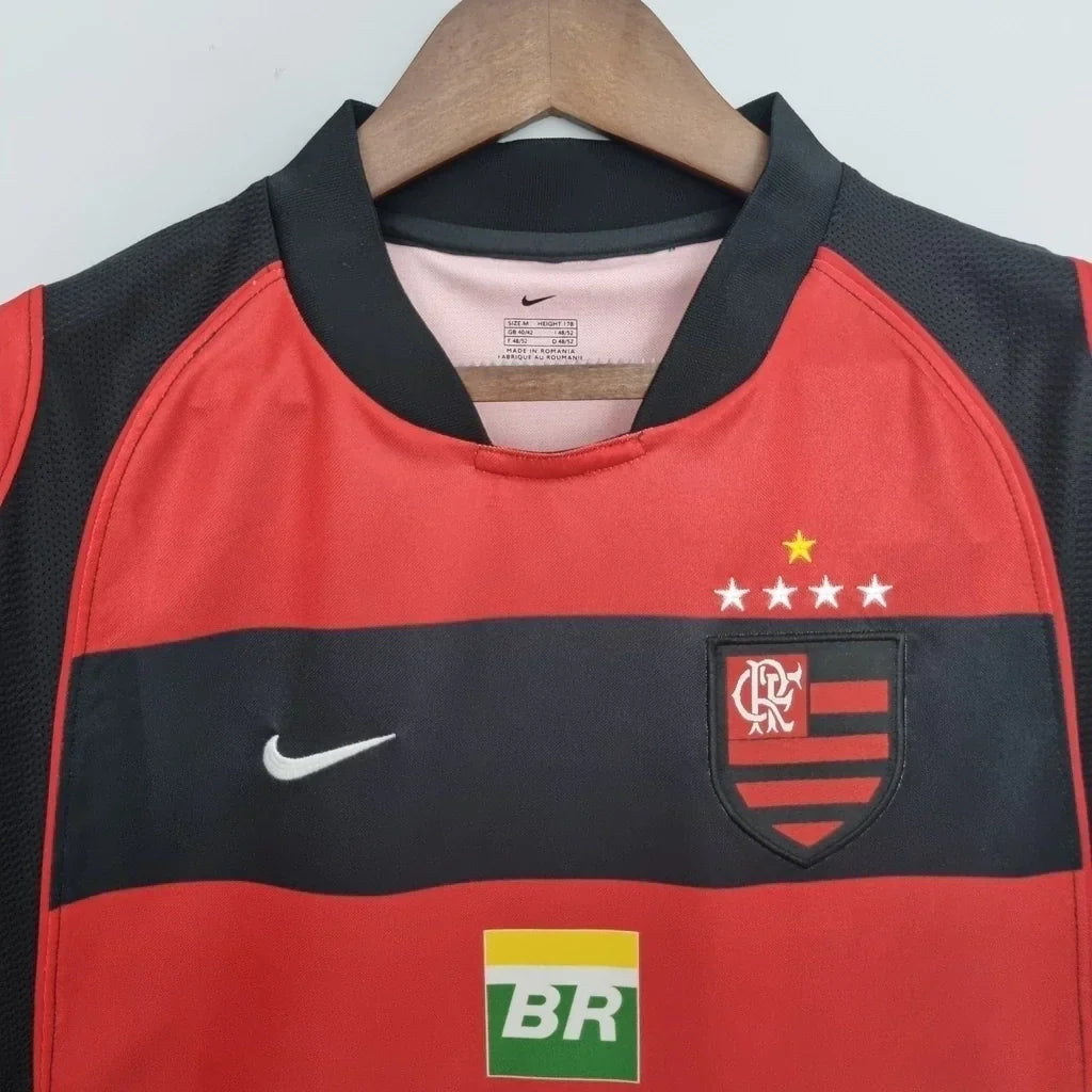 Camisa Flamengo 2001/02 Home - Retrô Masculina