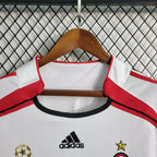 Camisa Milan 06/07 Away Manga Longa - Retrô Masculina