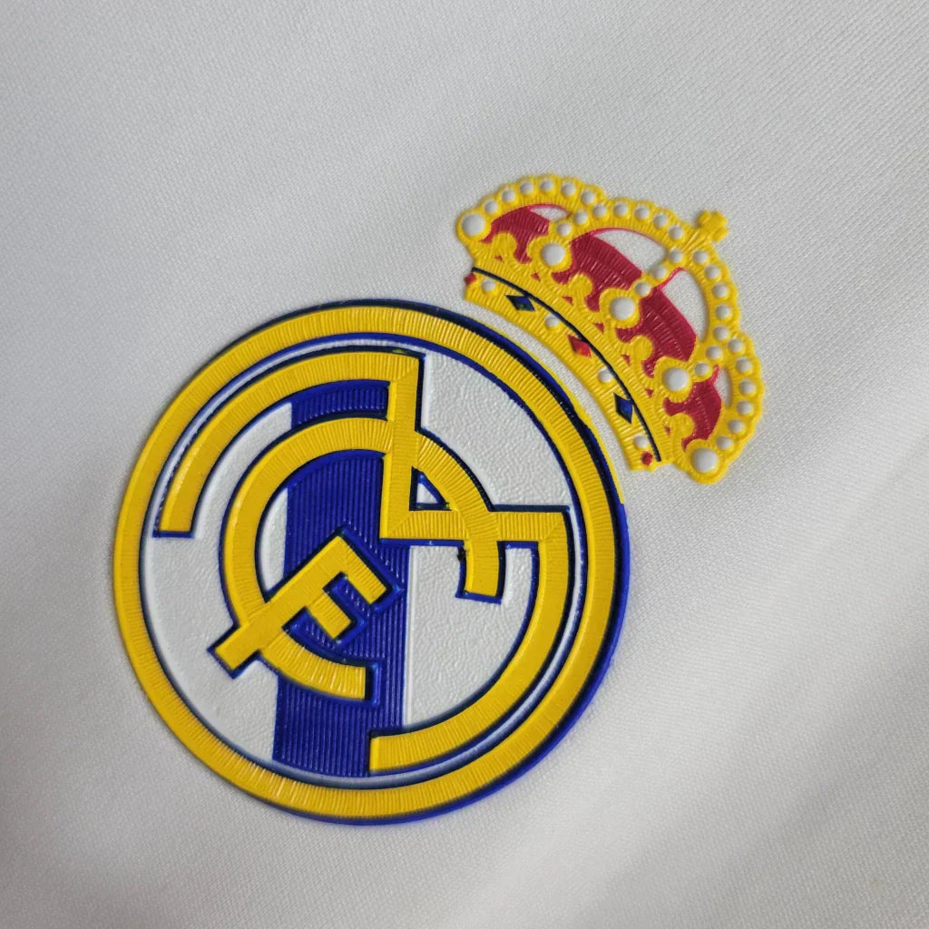 Camisa Real Madrid 11/12 Home Manga Longa - Retrô Masculina