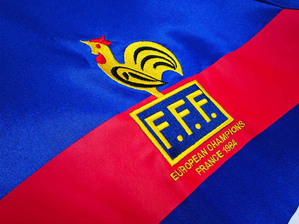 Camisa Seleção da França 1998/99 Adidas - Versão Retrô - Azul - Masculina