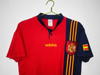 Camisa Seleção Espanha Home 1996/97 - Versão Retrô - Vermelha - Masculina