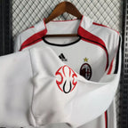 Camisa Milan 06/07 Away Manga Longa - Retrô Masculina