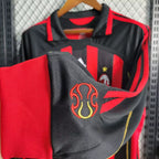 Camisa Milan 06/07 Home Manga Longa - Retrô Masculina