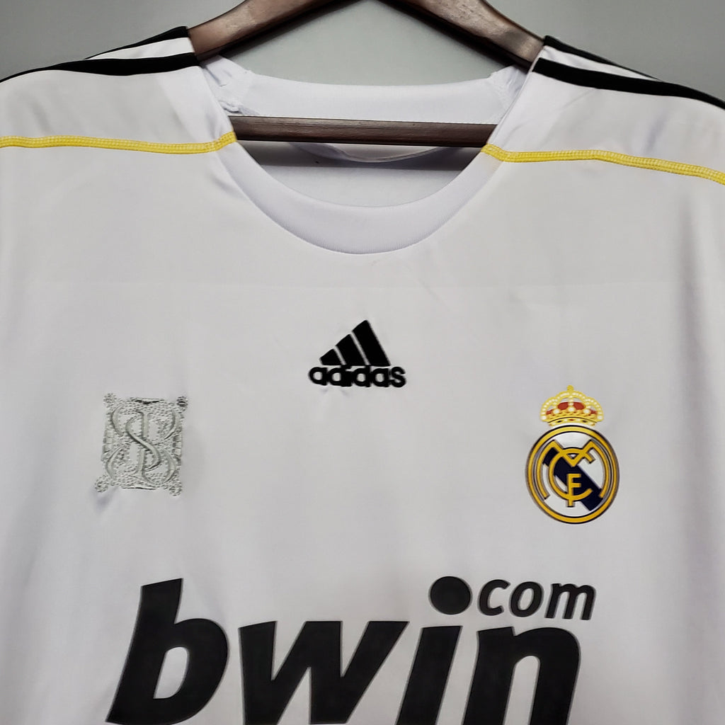 Camisa Real Madrid 09/10 Home - Retrô Masculina