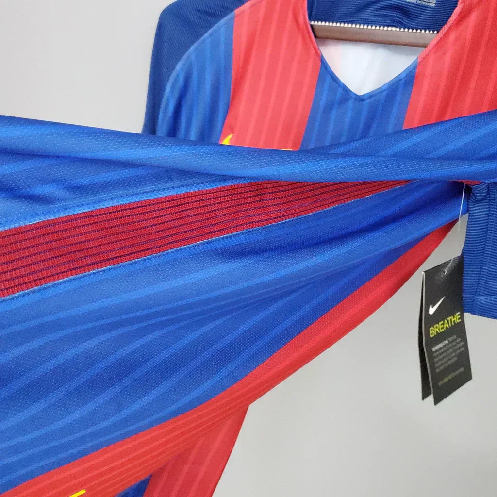 Camisa Barcelona 16/17 Home - Retrô Masculina