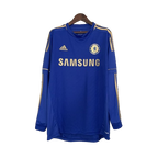 Camisa Chelsea 12/13 Home Manga Longa - Retrô Masculina