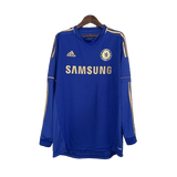 Camisa Chelsea 12/13 Home Manga Longa - Retrô Masculina