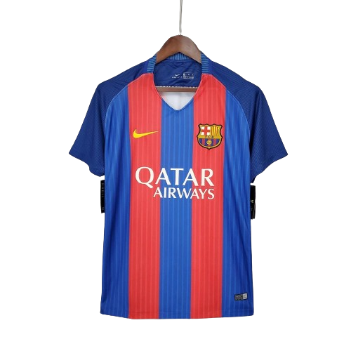 Camisa Barcelona 16/17 Home - Retrô Masculina