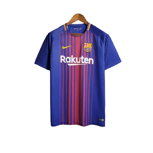 Camisa Barcelona 17/18 Home - Retrô Masculina
