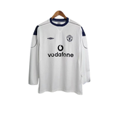 Camisa Manchester United 99/00 Away Manga Longa - Retrô Masculina