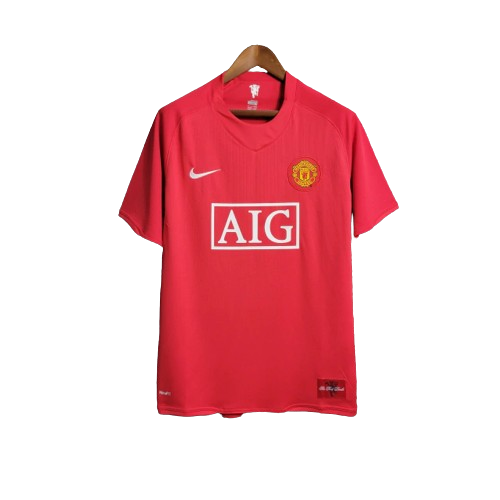 Camisa Manchester United 07/08 Home - Retrô Masculina
