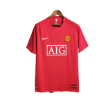 Camisa Manchester United 07/08 Home - Retrô Masculina