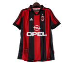 Camisa Milan 98/99 Home - Retrô Masculina