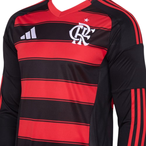 Camisa Flamengo 25/26 Home Manga Longa - Torcedor Masculina