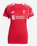 Camisa Liverpool 25/26 Home - Torcedor Feminina