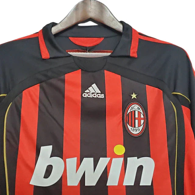Camisa Milan 06/07 Home - Retrô Masculina