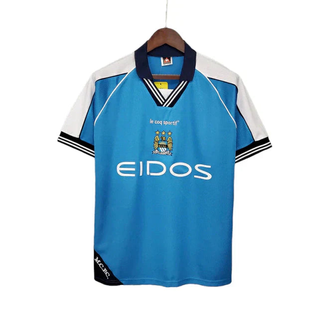 Camisa Manchester City 99/01 Home - Retrô Masculina