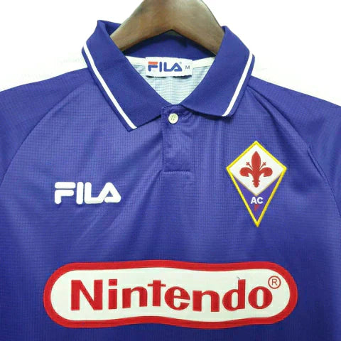 Camisa Fiorentina 98/99 Home - Retrô Masculina